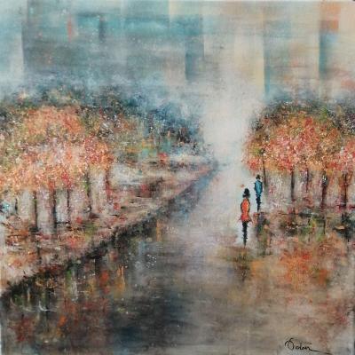 Anita Voloir Promenade Automnale 50x50