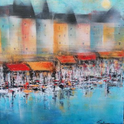 Anita Voloir Honfleur 30x30