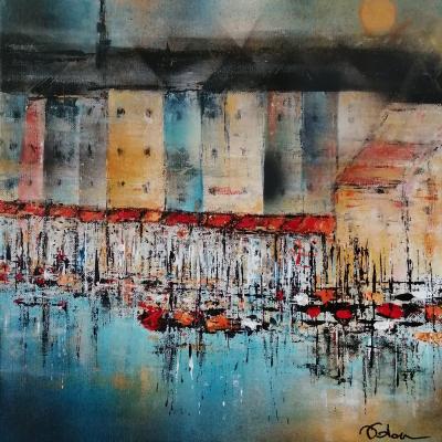 Anita Voloir Honfleur 30x30