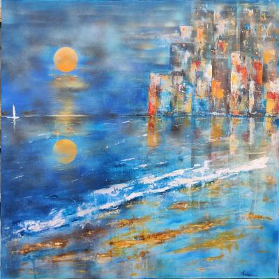 Anita Voloir Chant Du Voyage 90x90 Vendu