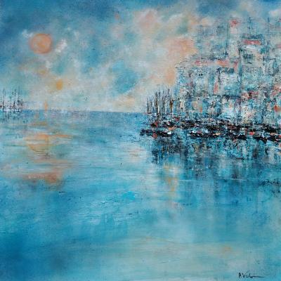 Anita Voloir Derive Vers Un Ciel Oublie 50x50